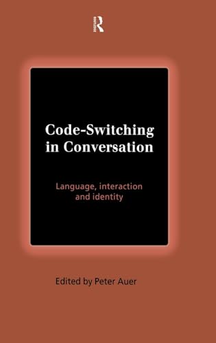 Imagen de archivo de Code-Switching in Conversation: Language, Interaction and Identity a la venta por Chiron Media