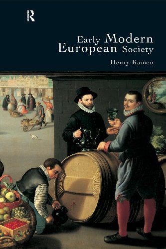 Beispielbild fr Early Modern European Society zum Verkauf von BooksRun