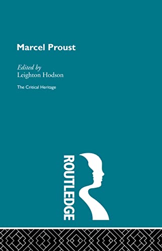 Marcel Proust: The Critical Heritage Cover art