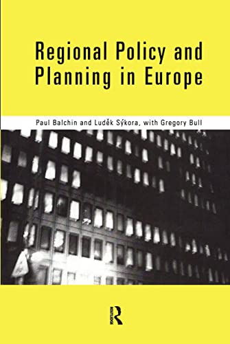 9780415160100: Regional Policy and Planning in Europe