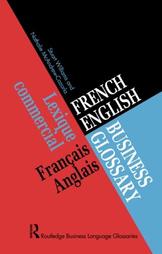Stock image for French/English Business Glossary (Business Language Glossaries) for sale by Goldstone Books