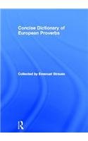 9780415160506: Concise Dictionary of European Proverbs