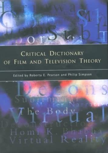 Stock image for Critical Dictionary of Film and Television Theory for sale by Better World Books Ltd