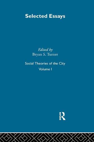 Social Theories of the City (9780415163071) by Bryan S. Turner