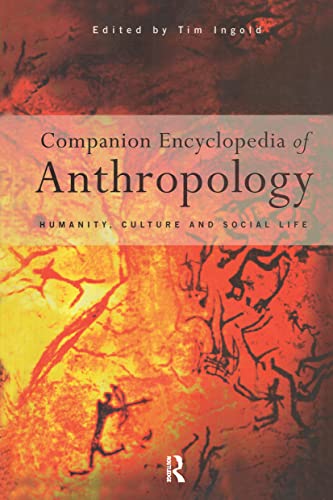 Imagen de archivo de Comp Ency Anthropology a la venta por HPB-Red