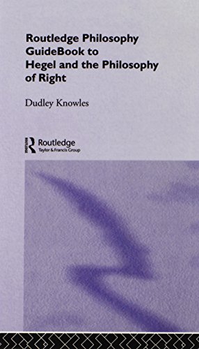 Stock image for Routledge Philosophy GuideBook to Hegel and the Philosophy of Right (Routledge Philosophy GuideBooks) for sale by Chiron Media