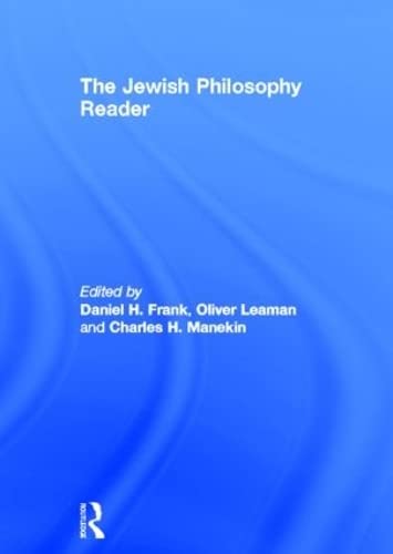 9780415168595: The Jewish Philosophy Reader