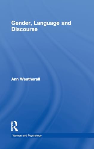 Imagen de archivo de Gender, Language and Discourse (Women and Psychology) a la venta por Chiron Media