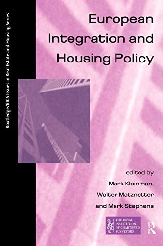 Stock image for European Integration and Housing Policy for sale by Blackwell's