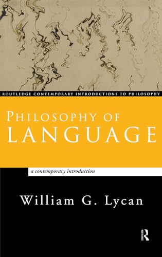 9780415171151: Philosophy of Language: A Contemporary Introduction