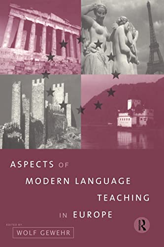 Stock image for Aspects of Modern Language Teaching in Europe for sale by Blackwell's