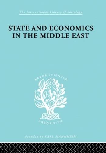 Beispielbild fr State and Economics in the Middle East zum Verkauf von Blackwell's