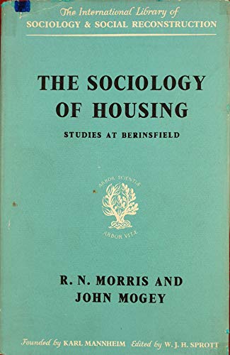 Imagen de archivo de 192: Sociology Of Housing Ils 194 (International Library of Sociology) a la venta por Chiron Media