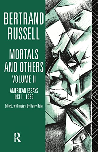9780415178662: Mortals and Others, Volume II: American Essays 1931-1935: 2