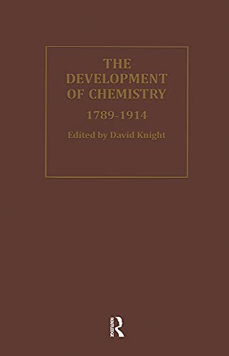 Development Of Chemistry V 5 (9780415179171) by Knight, David