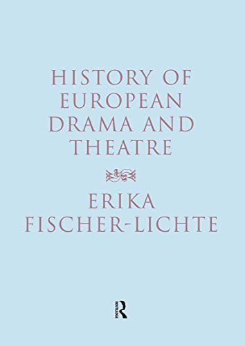 Stock image for History of European Drama and Theatre for sale by HPB-Red