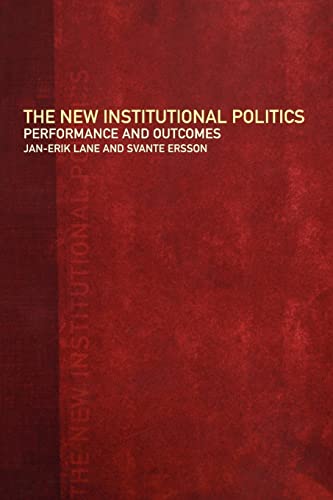 The New Institutional Politics (9780415183215) by Ersson, Svante