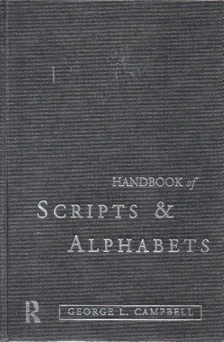 9780415183444: The Routledge Handbook of Scripts and Alphabets