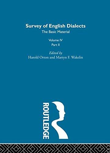 9780415185196: Survey Eng Dialects Vol4 Prt2