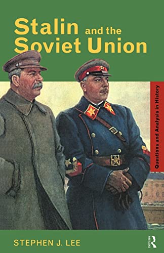 Beispielbild fr Stalin and the Soviet Union (Questions and Analysis in History) zum Verkauf von WorldofBooks