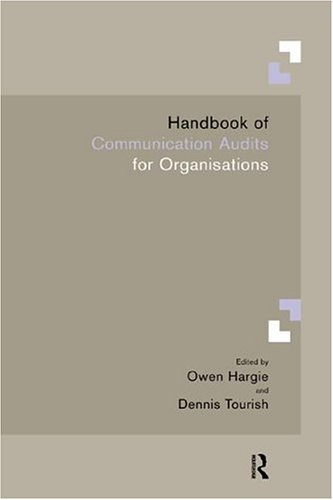 Imagen de archivo de Handbook of Communication Audits for Organisations a la venta por WorldofBooks