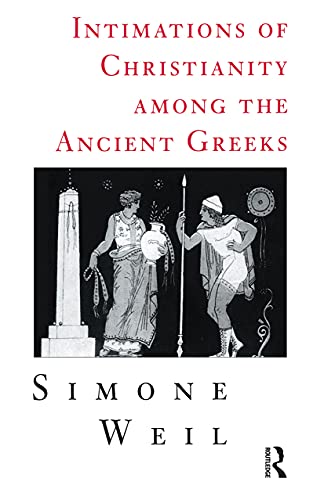 Beispielbild fr Intimations of Christianity Among The Greeks zum Verkauf von Goodwill Books