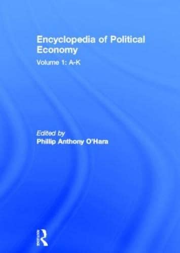 Stock image for Encyclopedia of Political Economy (Volume 1) for sale by Anybook.com