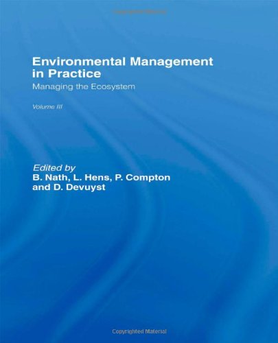 Stock image for Environmental Management in Practice: Managing the Ecosystem (Volume 3) for sale by Anybook.com