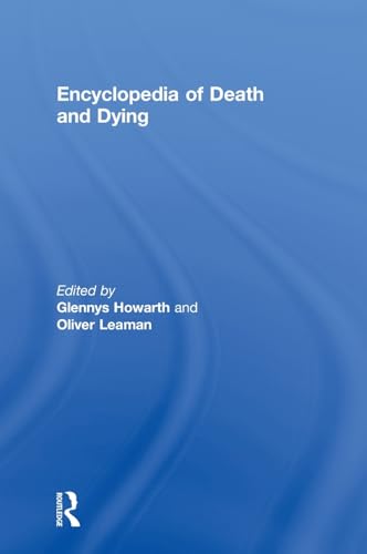 Imagen de archivo de Encyclopedia of Death and Dying a la venta por Better World Books