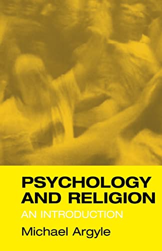 Beispielbild fr Psychology and Religion: An Introduction zum Verkauf von SecondSale