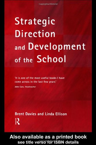 9780415189170: Strategic Direction and Development of the School (School Leadership)