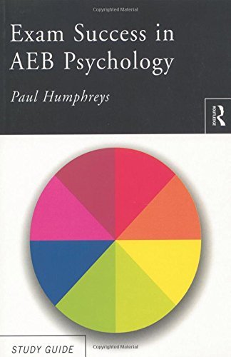 Beispielbild fr Exam Success in AEB Psychology (Routledge Modular Psychology) zum Verkauf von AwesomeBooks