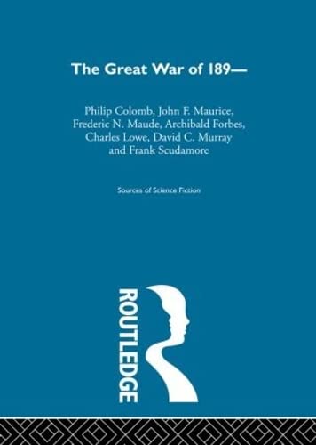 9780415192897: The Great War Of 1890 Ssf V1: A Forecast (Sources of Science Fiction, Future War Novels of the 1890S, 1)