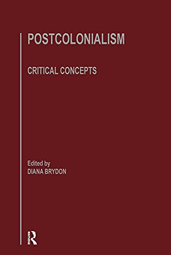 Postcolonlsm:Crit Concepts V3 (9780415193634) by Brydon, Diana