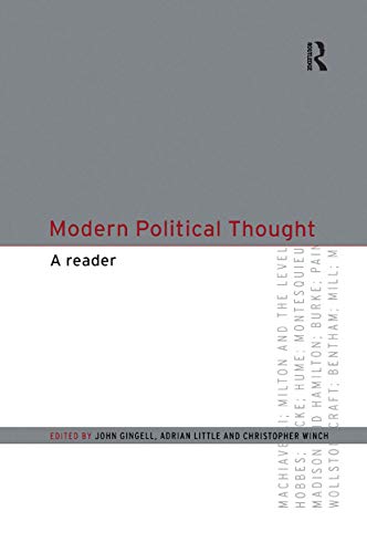 Stock image for MODERN POLITICAL THOUGHT: A READ for sale by BennettBooksLtd