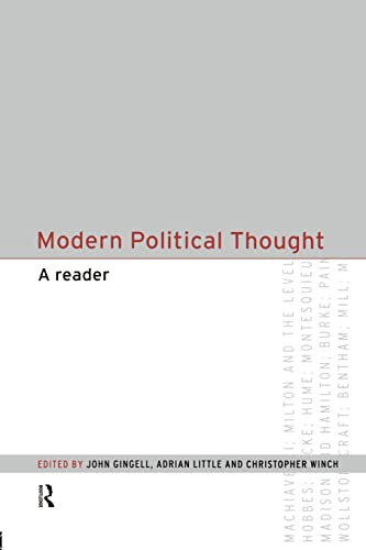 9780415194624: Modern Political Thought: A Reader
