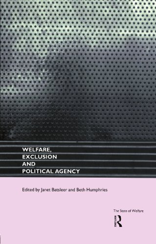 Stock image for Welfare, Exclusion and Political Agency (State of Welfare) for sale by Chiron Media