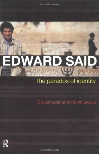 9780415196710: Edward Said: The Paradox of Identity