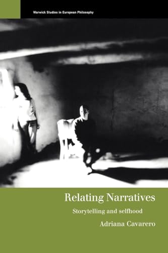 Beispielbild fr Relating Narratives : Storytelling and Selfhood zum Verkauf von Blackwell's