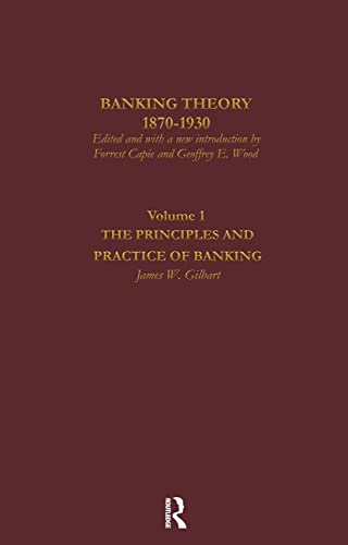 Beispielbild fr Banking Theory 1870-1930 zum Verkauf von ThriftBooks-Dallas
