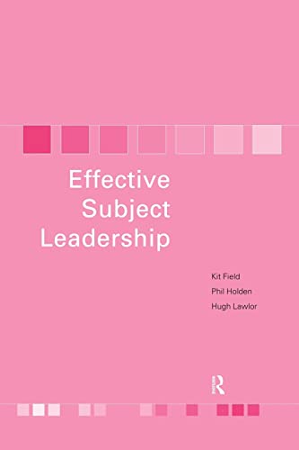 Stock image for Effective Subject Leadership for sale by Chiron Media