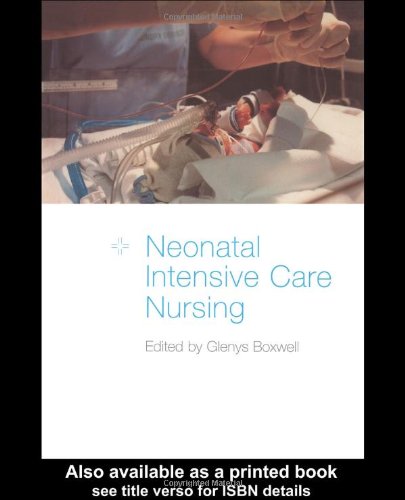 9780415203395: Neonatal Intensive Care Nursing