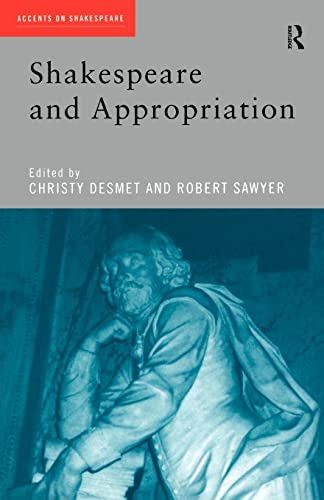 Imagen de archivo de Shakespeare and Appropriation (Accents on Shakespeare) a la venta por HPB-Red