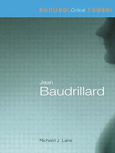 Imagen de archivo de Jean Baudrillard (Routledge Critical Thinkers) a la venta por HPB-Red