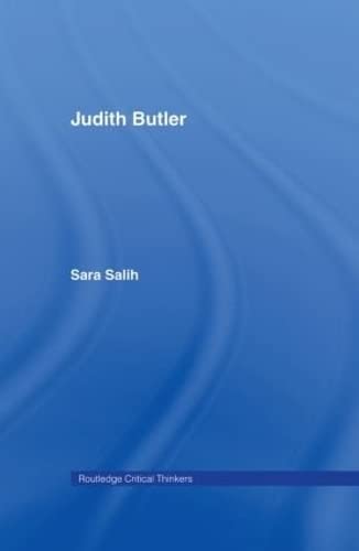 Stock image for Judith Butler for sale by Blackwell's