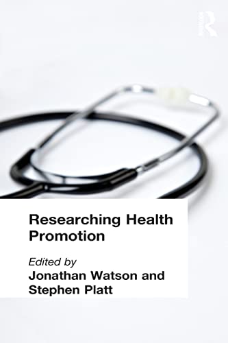 Imagen de archivo de Researching Health Promotion a la venta por AwesomeBooks