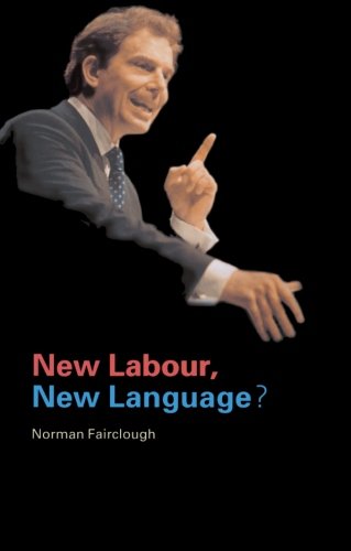 Beispielbild fr New Labour, New Language? zum Verkauf von Blackwell's
