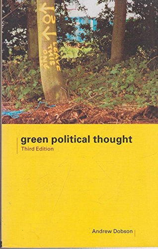 Beispielbild fr Green Political Thought zum Verkauf von WorldofBooks