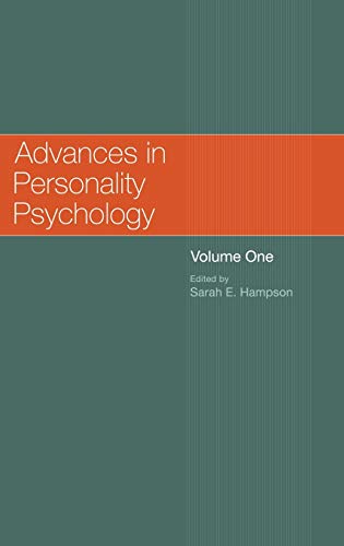 Stock image for Advances in Personality Psychology (Volume 1) for sale by Anybook.com