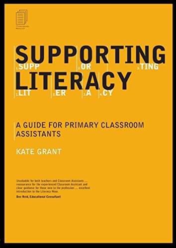 Stock image for Supporting Literacy: A Guide for Primary Classroom Assistants for sale by Blackwell's